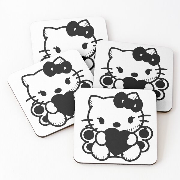 Item preview, hello kitty designed and sold by Kama black&white.