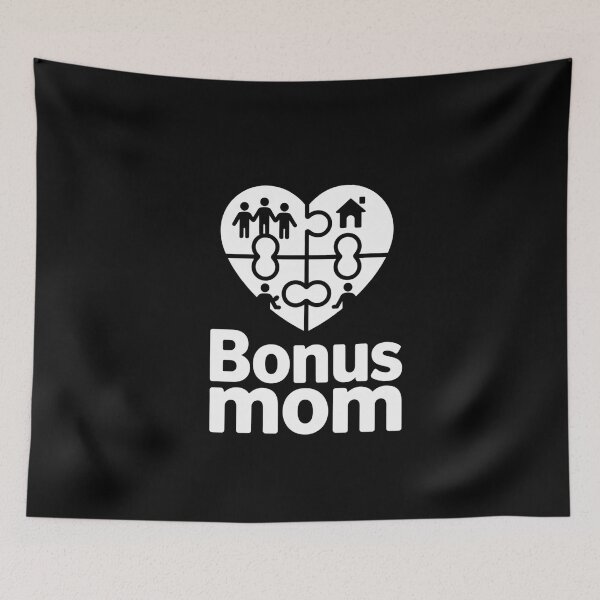 Item preview, Bonus Mom Heart Design - Modern Step Family Love designed and sold by Reichcorp.