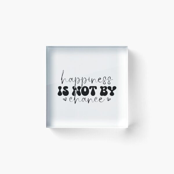 Item preview, Happiness by Choice – Intentional Living Quote designed and sold by AuraByMarv.