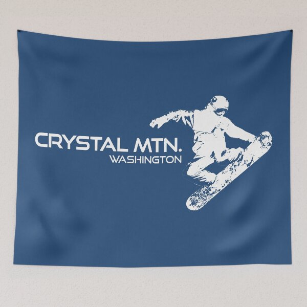 Item preview, Crystal Mountain Washington Snowboarder designed and sold by Esskay Designs.