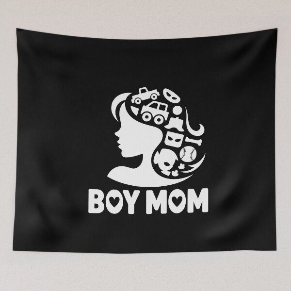 Item preview, Rough & Tumble Boy Mom Pride Tees - Blue Designs designed and sold by Reichcorp.