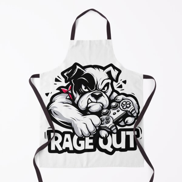 Item preview, Funny Gaming Dog Breaking Controller - Rage Quit Moment - Gamer Humor Tee designed and sold by DrawDrip.