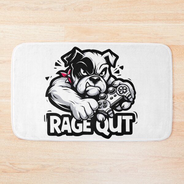 Item preview, Funny Gaming Dog Breaking Controller - Rage Quit Moment - Gamer Humor Tee designed and sold by DrawDrip.