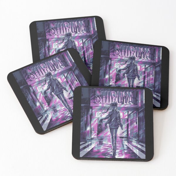 Item preview, Tokyo Shibuya Neon Street Aesthetic designed and sold by pkk72.