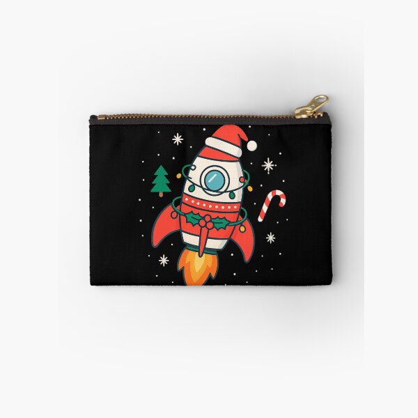 Item preview, Holiday Space Rocket – Christmas in the Cosmos designed and sold by FantasyFabrik.