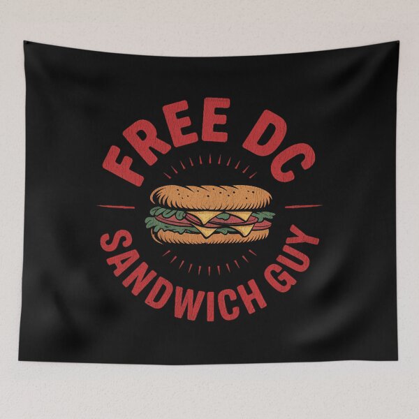 Item preview, Washington American Resist Sandwich DC Meme Humor Tipo Político designed and sold by VictoriaVilleno.