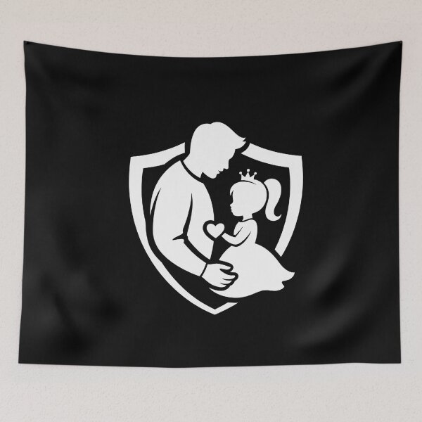 Item preview, Girl Dad T-Shirts - Princess & Protective Love Designs designed and sold by Reichcorp.
