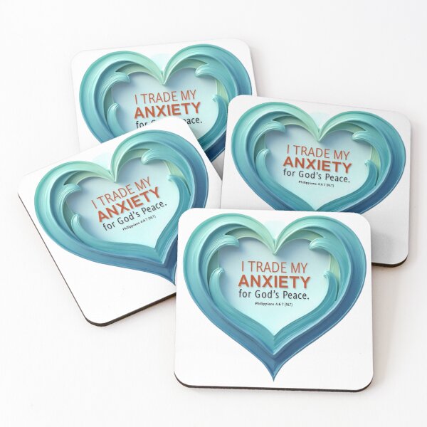 Item preview, Anxiety for God's Peace | Philippians 4:6-7 Prayer Design designed and sold by ebocraft.