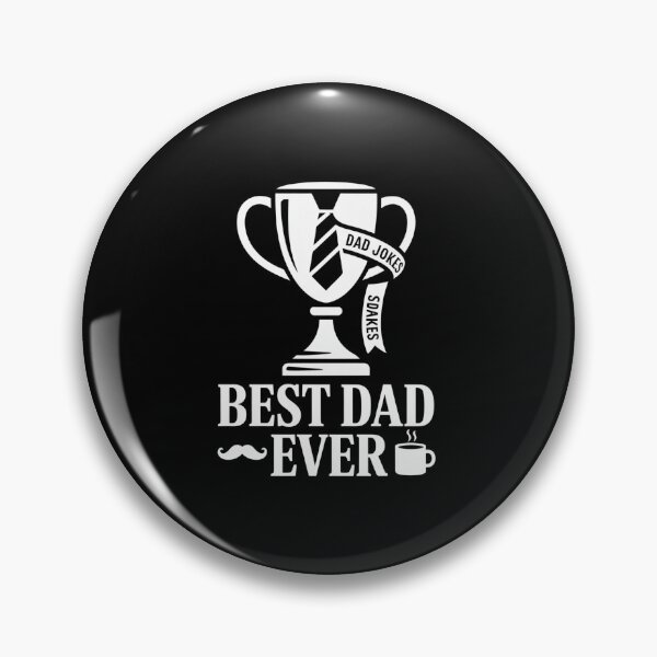 Item preview, Best Dad Ever Trophy Tee - Classic Dad Jokes Design designed and sold by Reichcorp.