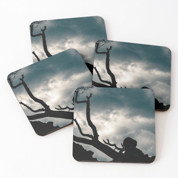 Item preview, Silhouette of Gnarled Tree Branches designed and sold by bence-kis-photo.