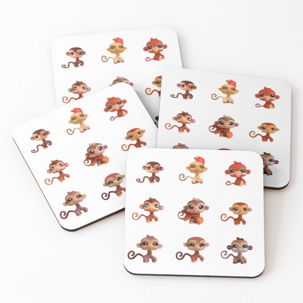 Item preview, Littlest pet shop monkeys designed and sold by monkey zone.
