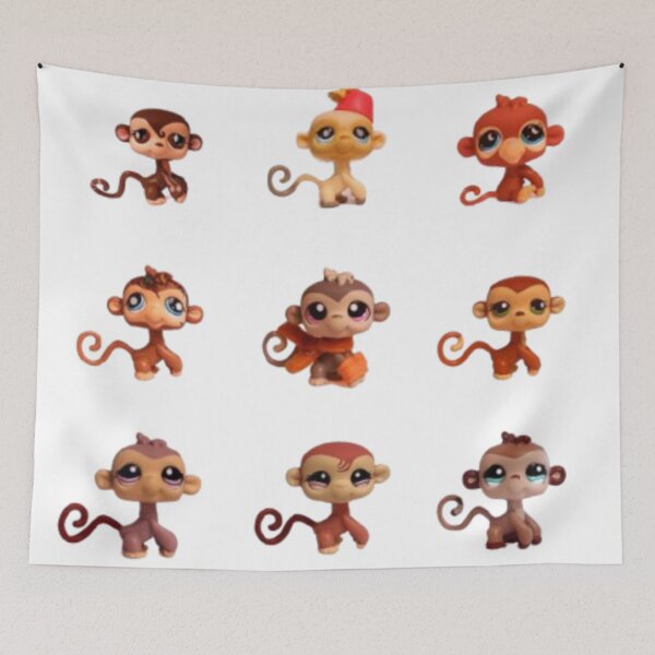 Item preview, Littlest pet shop monkeys designed and sold by monkey zone.