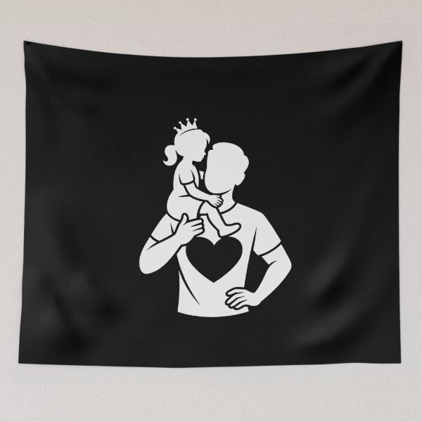 Item preview, Girl Dad T-Shirts - Princess & Protective Love Designs designed and sold by Reichcorp.