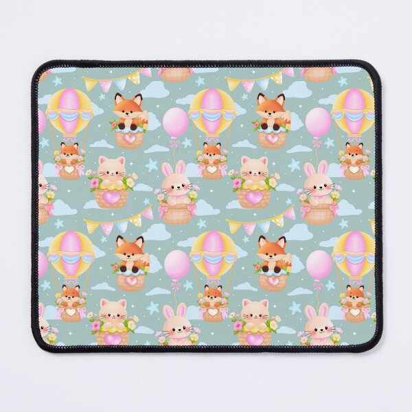 Item preview, Baby Shower Balloon Ride Seamless designed and sold by KJackArtwork.