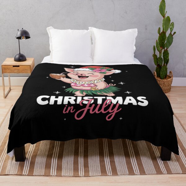Item preview, Pig Hawaiian Christmas In July Beach Summer designed and sold by Veroniadic.