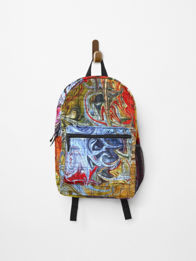 Thumbnail 1 of 3, Backpack, Digital Abstract 10 B designed and sold by studioabstract.