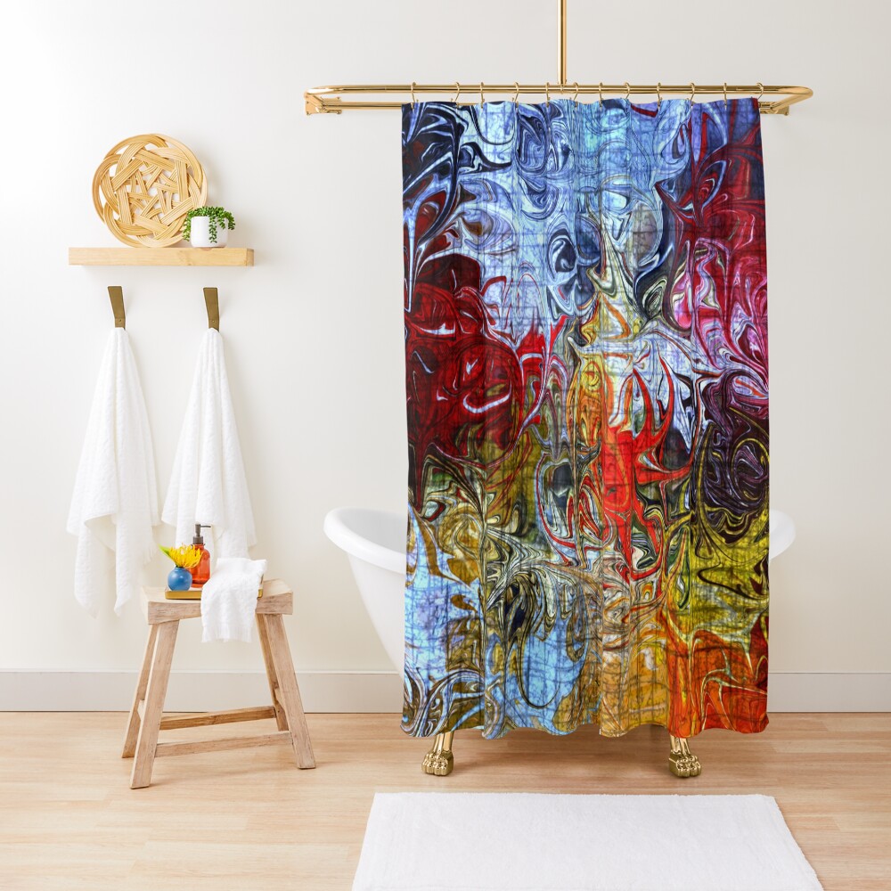 Item preview, Shower Curtain designed and sold by studioabstract.