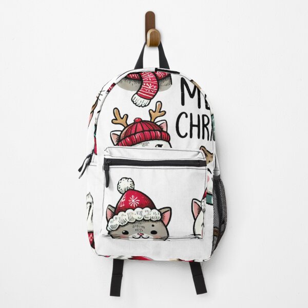 Item preview, Meowy Christmas Cat Lovers Holiday Time designed and sold by CleanDecor.