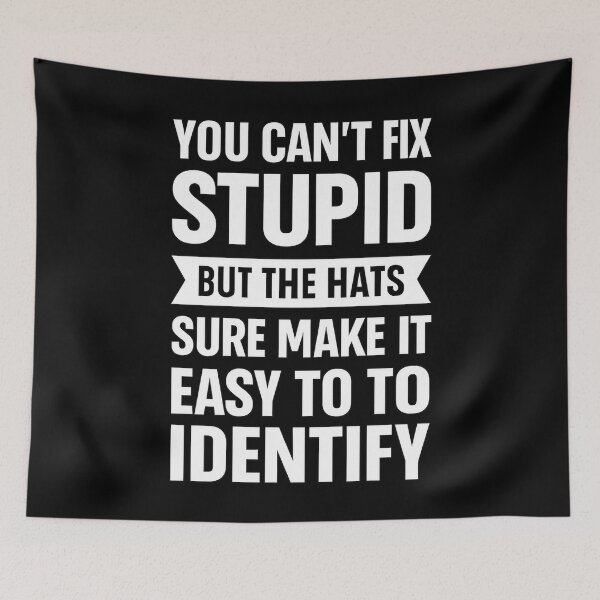 Item preview, You Can't Fix Stupid But The Hats Sure Make It Easy Identify designed and sold by hemagamo.
