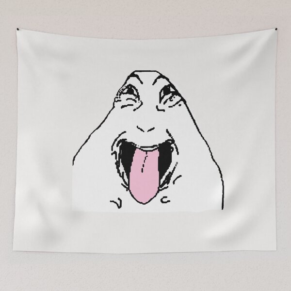 Item preview, naughty hamster drawing meme,  designed and sold by Shrewd Mood.