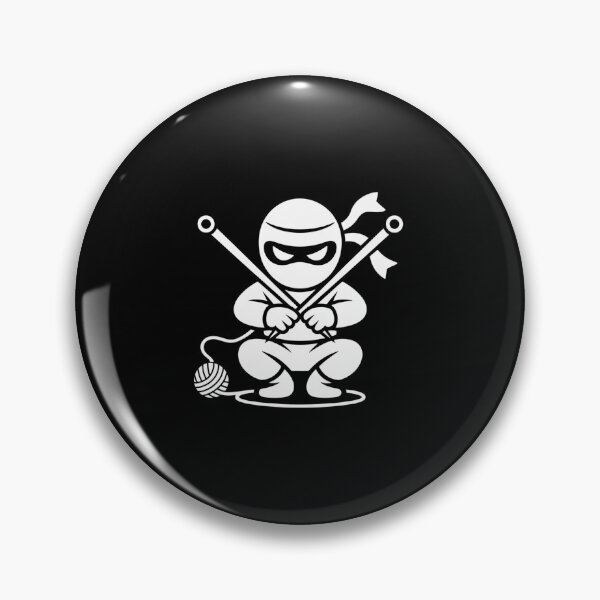 Item preview, Knitting Ninja - Stealth Crafting T-Shirt Designs designed and sold by Reichcorp.
