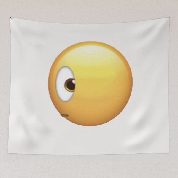 Item preview, sideeye emoji designed and sold by Shrewd Mood.
