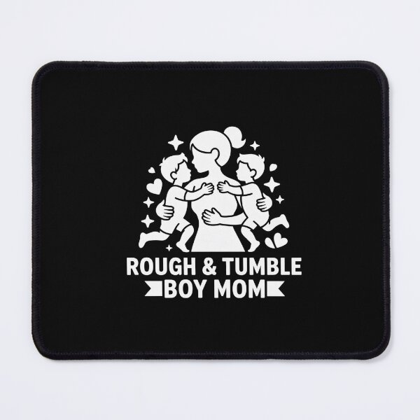 Item preview, Rough & Tumble Boy Mom Pride Tees - Blue Designs designed and sold by Reichcorp.