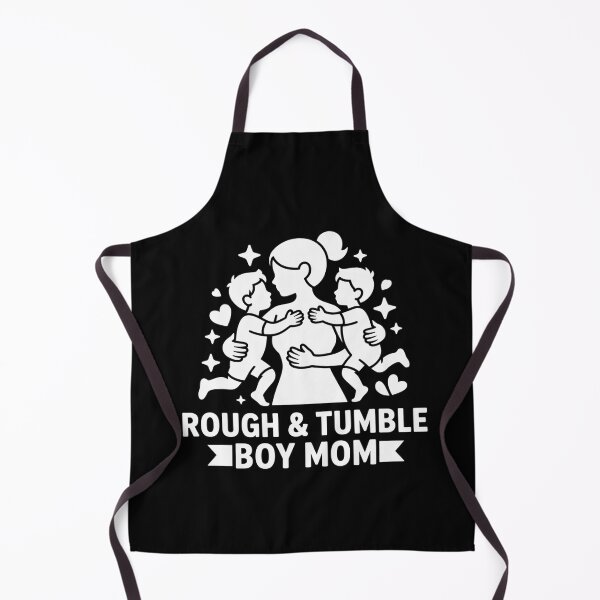 Item preview, Rough & Tumble Boy Mom Pride Tees - Blue Designs designed and sold by Reichcorp.