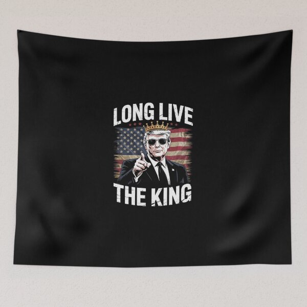 Item preview, Trump Long Live The King American Patriotic  designed and sold by dainegilbert.