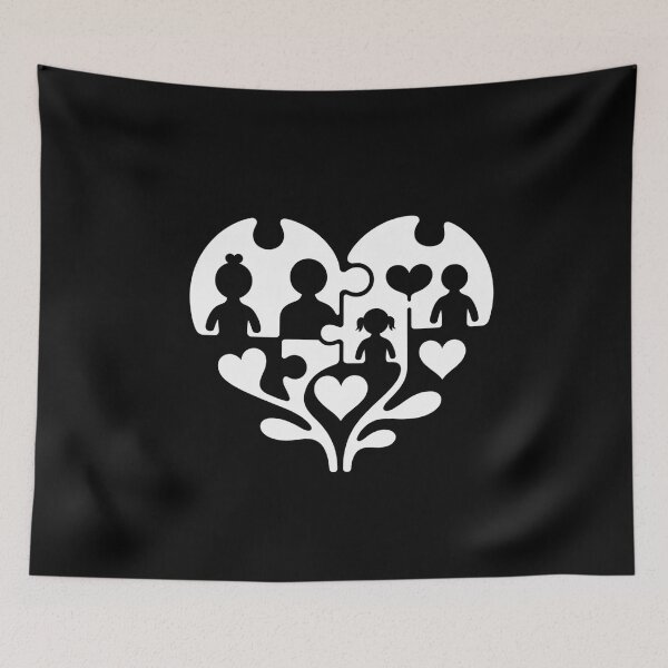 Item preview, Bonus Mom Heart Design - Modern Step Family Love designed and sold by Reichcorp.