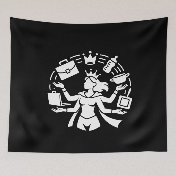 Item preview, Wife Mom Boss Crown - Superhero Multitasking T-Shirt designed and sold by Reichcorp.
