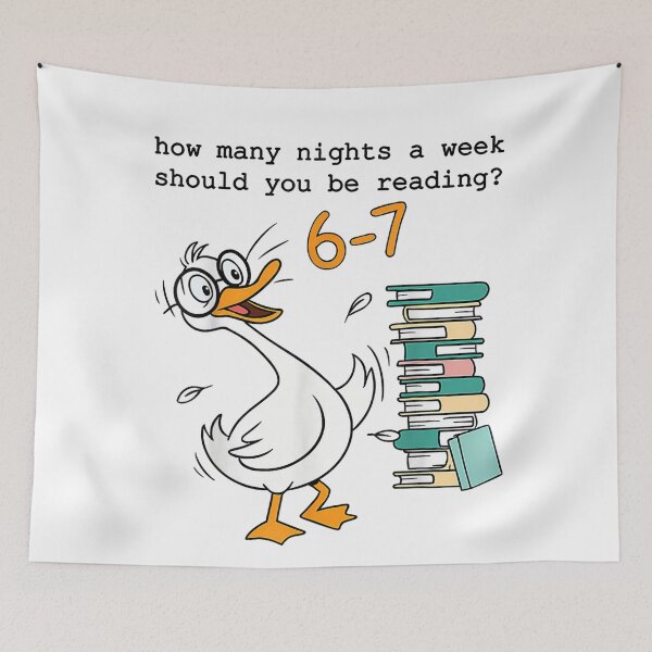 Item preview, How Many Nights A Week Should You Be Reading 6-7 designed and sold by TylerRoseStorey.