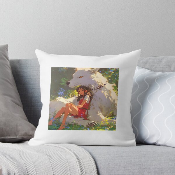 Item preview, Girl and White Wolf designed and sold by PurpleDesigns6.