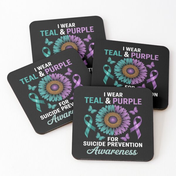 Item preview, Wear Teal  Purple For Suicide Prevention Awareness designed and sold by JonGogue.