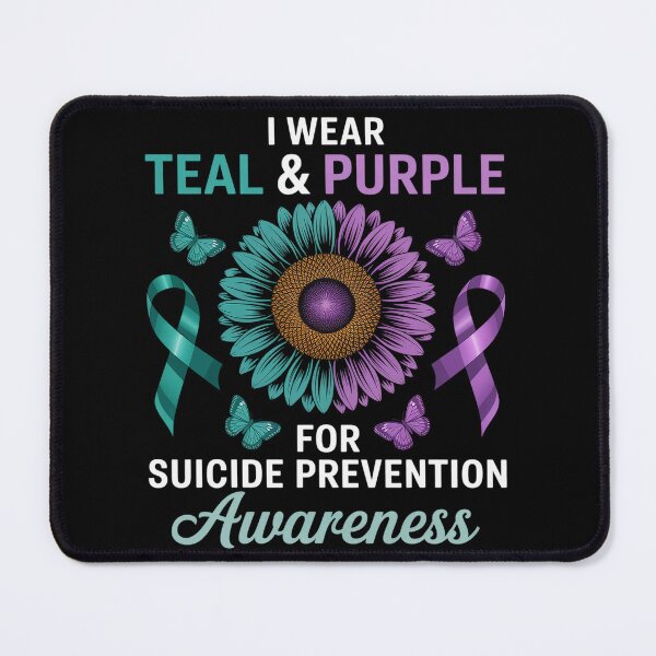 Item preview, Wear Teal  Purple For Suicide Prevention Awareness designed and sold by JonGogue.