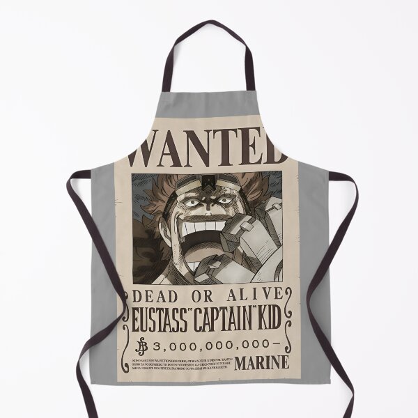 Item preview, Eustass "Captain" Kid Wanted Poster designed and sold by The Anime Guild.