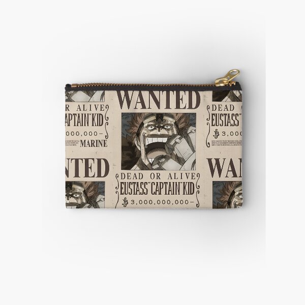 Item preview, Eustass "Captain" Kid Wanted Poster designed and sold by The Anime Guild.