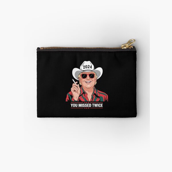 Item preview, Western Trump Cowboy You Missed Trump 2024 Flag  designed and sold by dainegilbert.