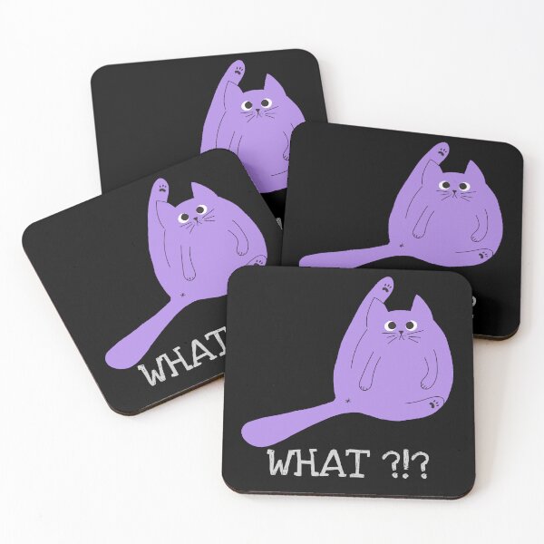 Item preview, Funny Cats: What?!? designed and sold by AlfredsTees.