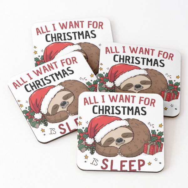 Item preview, Funny Christmas design with sloth motif designed and sold by Eazy-Shop-.