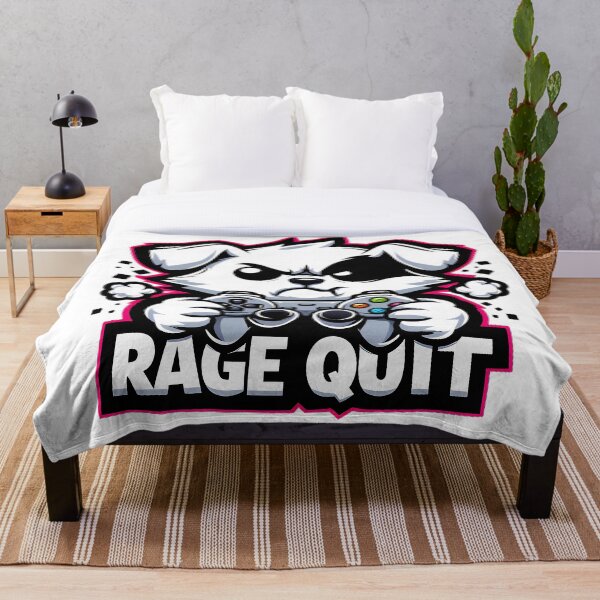 Artikelvorschau, Rage Quit Gaming Dog Shirt – Wütender Gamer zerstört Controller – Lustiges Geschenk für Wutausbrüche entworfen und verkauft von DrawDrip.