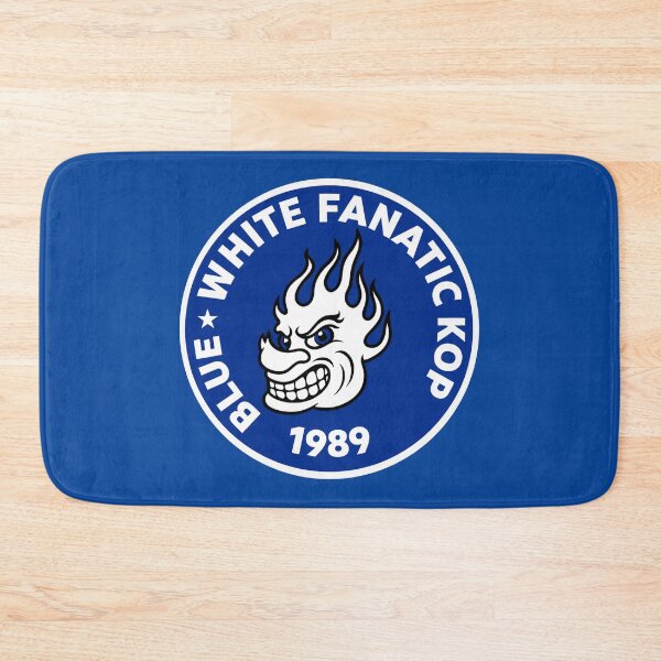 Item preview, Blue White Fanatic Kop Lausannois designed and sold by canvasriddle.