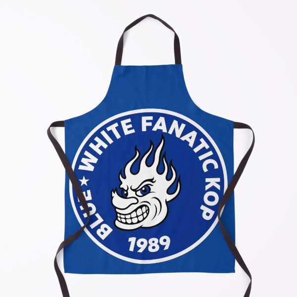 Item preview, Blue White Fanatic Kop Lausannois designed and sold by canvasriddle.
