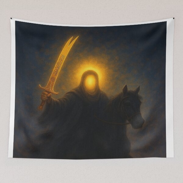 Item preview, Warrior of Light – Symbolic Representation of Zulfiqar and Divine Courage designed and sold by kimkosovo.