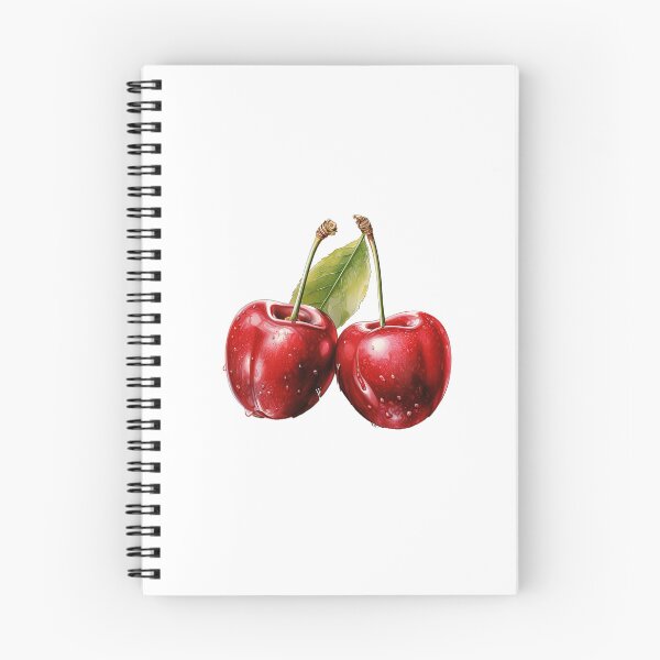 Item preview, "Cherry Stickers | Cherries | Cute Fruit Aesthetic Art" designed and sold by Mandayartstudio.