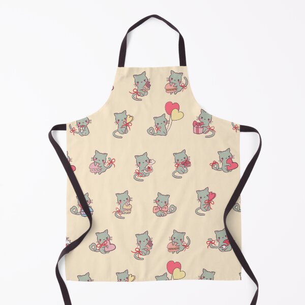 Item preview, Valentine’s Day Cats (Buttery Cream) designed and sold by HarunaMcDesigns.