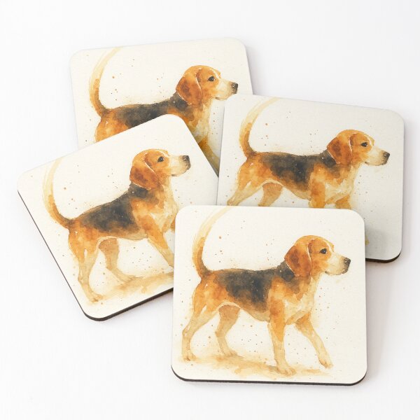 Item preview, Beagle Watercolor Hound  designed and sold by BadaBingBear.
