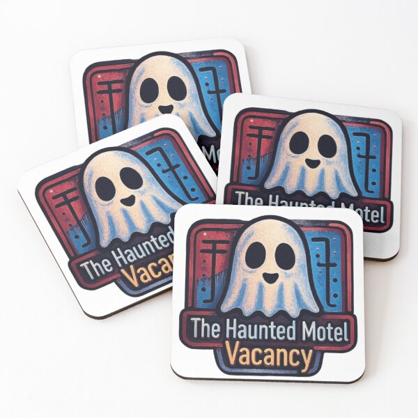Item preview, “Haunted Motel Vacancy”  Check In, Never Leave designed and sold by Rare Plus Apparel!.