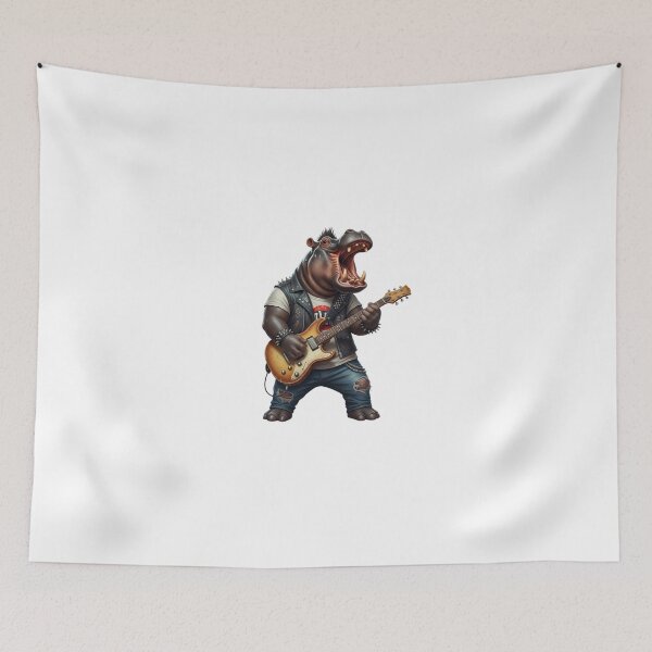 Item preview,  funny, animal rock star, rockmusic, Rock the world, love the nature, My Dear Friends, Merry Christmas, Music Lover Gift, Animal Harmony designed and sold by chipmuckdesignn.