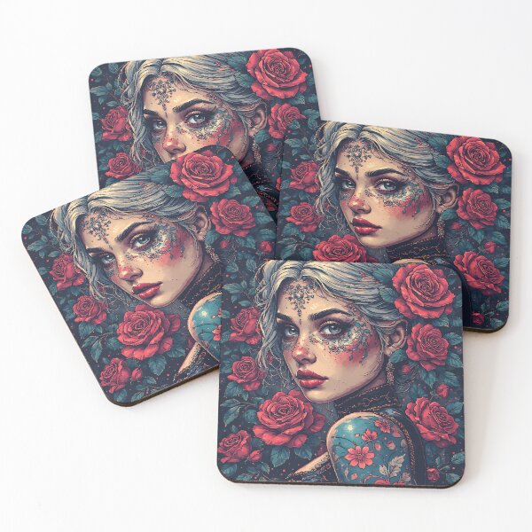 Item preview, Retro Beautiful Girl designed and sold by pexoboy.